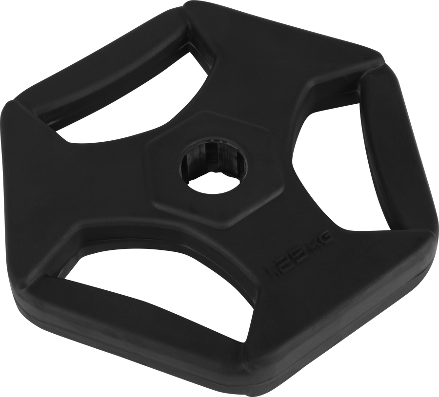 Диск обрезиненный ACTIWELL d=18,8см 1,25кг, с 3-мя хватами, Арт. MUTL042903, превью