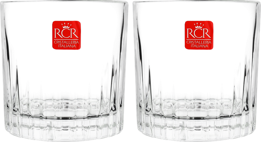 Набор стаканов для виски RCR Timeless 310мл, стекло, Арт. 62855, 2шт, превью