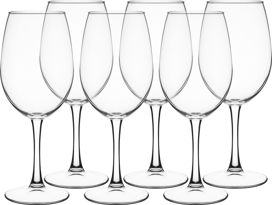 Набор бокалов для вина PASABAHCE Classique 445мл, стекло, Арт. 440152, 6шт, предпросмотр
