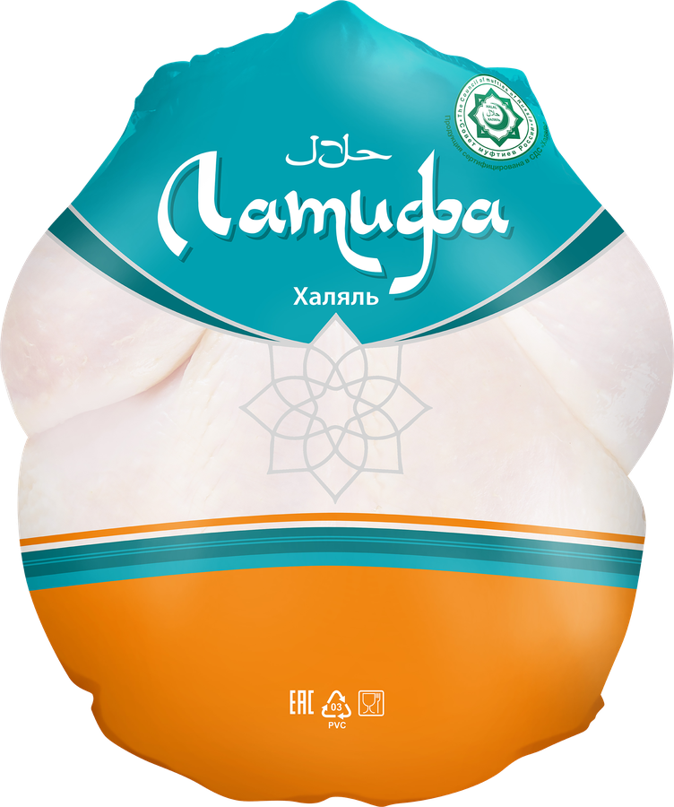 Тушка куриная ЛАТИФА 1 сорт, ГОСТ, Халяль, весовая, предпросмотр