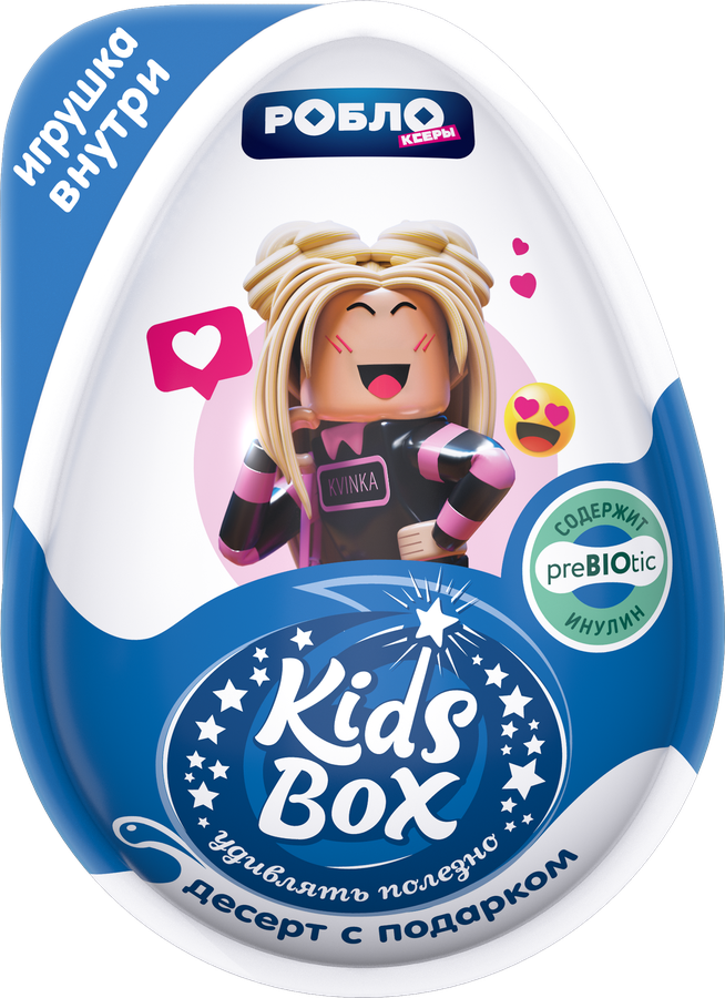 Десерт KIDS BOX Роблоксеры, с подарком, 20г, превью