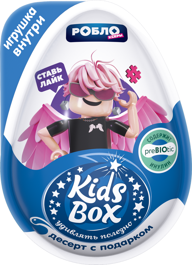 Десерт KIDS BOX Роблоксеры, с подарком, 20г, превью