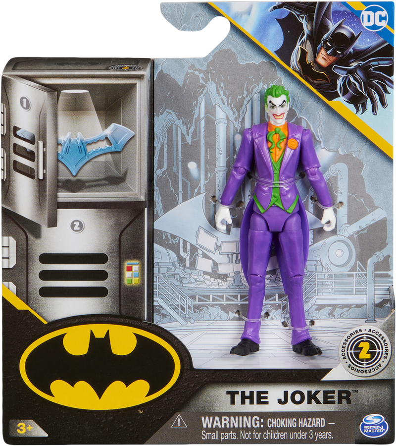 Игрушка BATMAN Бэтмен фигурка 10см, с аксессуарами, в ассортименте, превью