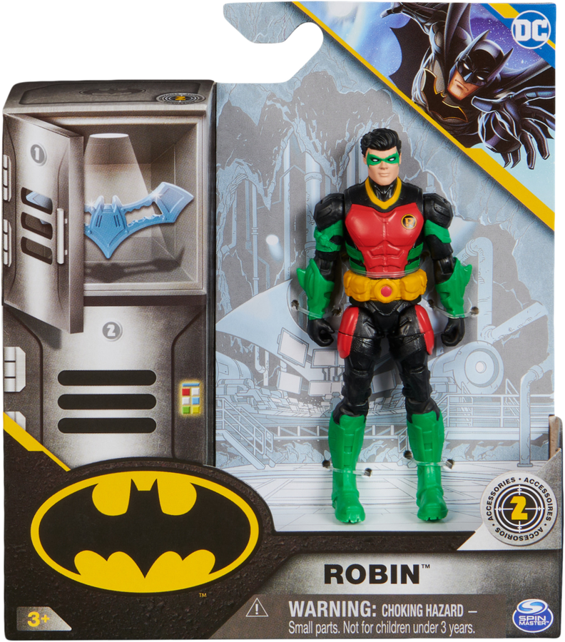 Игрушка BATMAN Бэтмен фигурка 10см, с аксессуарами, в ассортименте, превью