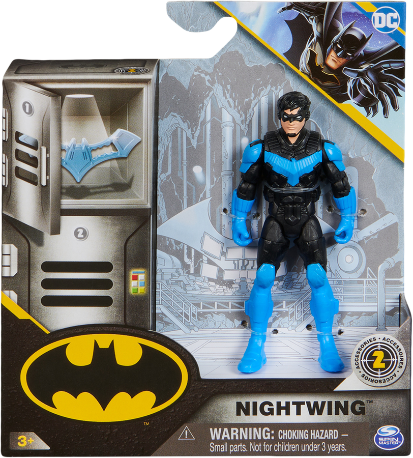 Игрушка BATMAN Бэтмен фигурка 10см, с аксессуарами, в ассортименте, предпросмотр