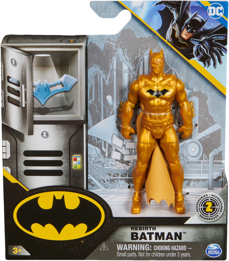 Игрушка BATMAN Бэтмен фигурка 10см, с аксессуарами, в ассортименте, превью