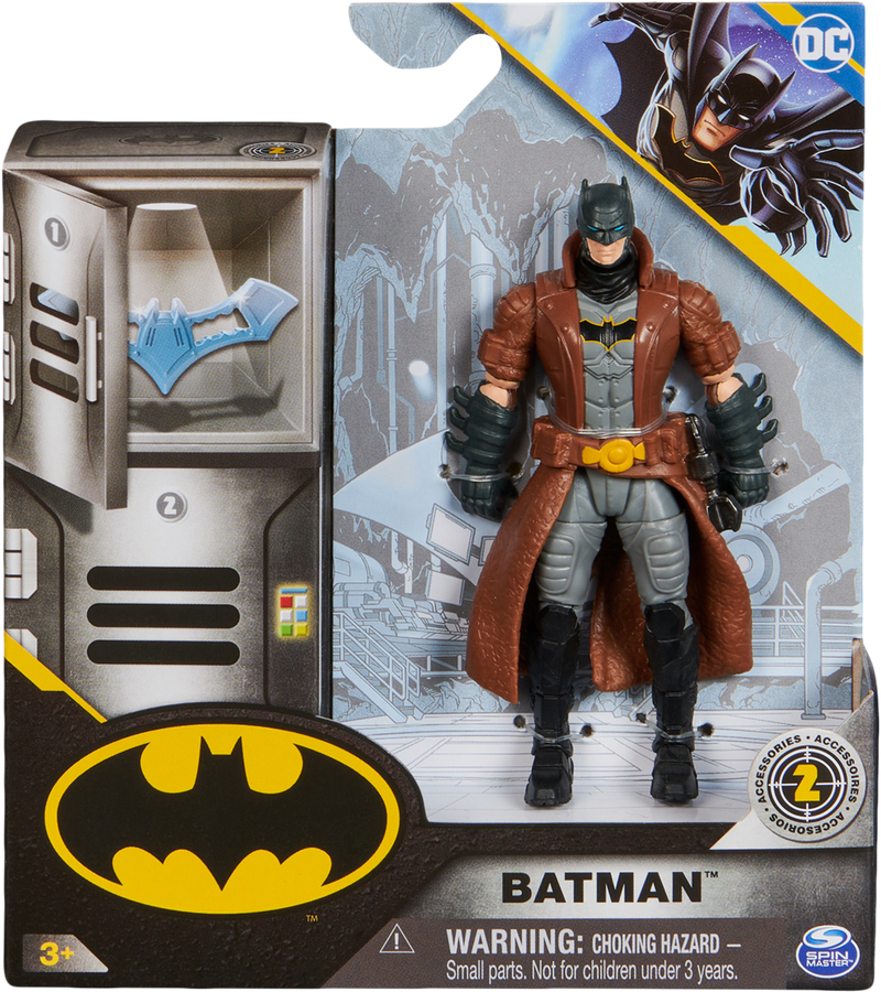 Игрушка BATMAN Бэтмен фигурка 10см, с аксессуарами, в ассортименте, предпросмотр