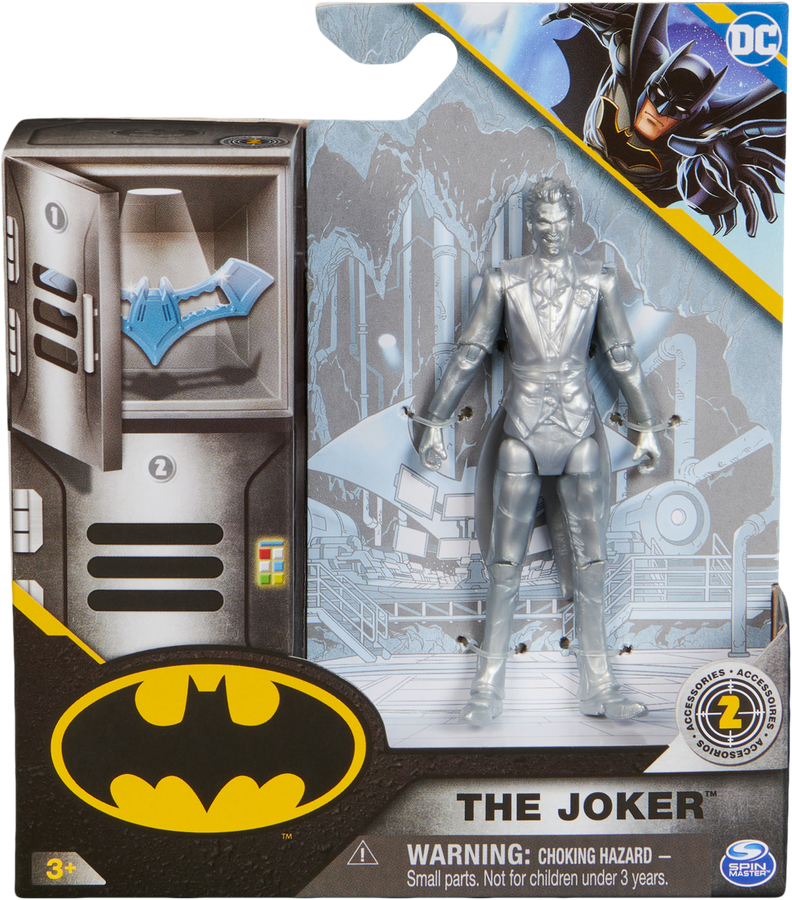 Игрушка BATMAN Бэтмен фигурка 10см, с аксессуарами, в ассортименте, превью