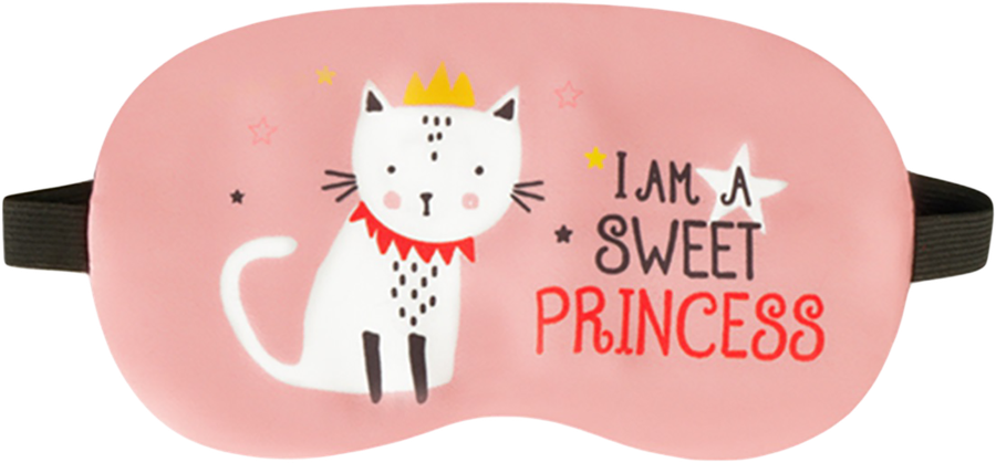 Маска для сна MESHU Pinky cats, Арт. 368927, предпросмотр