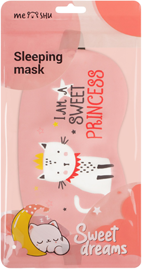 Маска для сна MESHU Pinky cats, Арт. 368927, превью