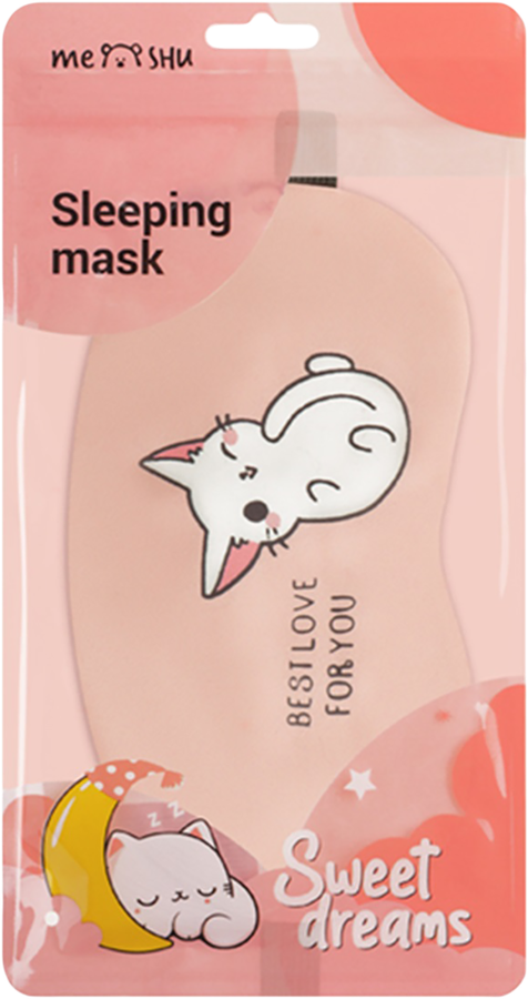 Маска для сна MESHU Pinky cats, Арт. 368927, превью
