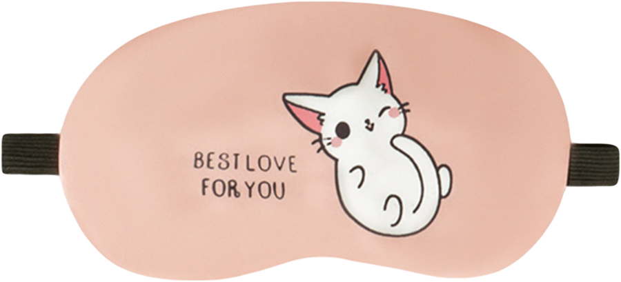 Маска для сна MESHU Pinky cats, Арт. 368927, превью