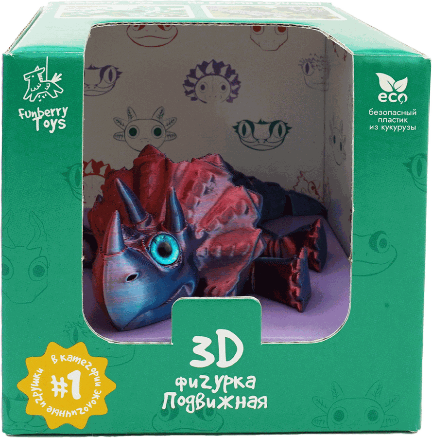 Игрушка FUNBERRY TOYS 3D вид 1, в ассортименте, Арт. 5001, превью