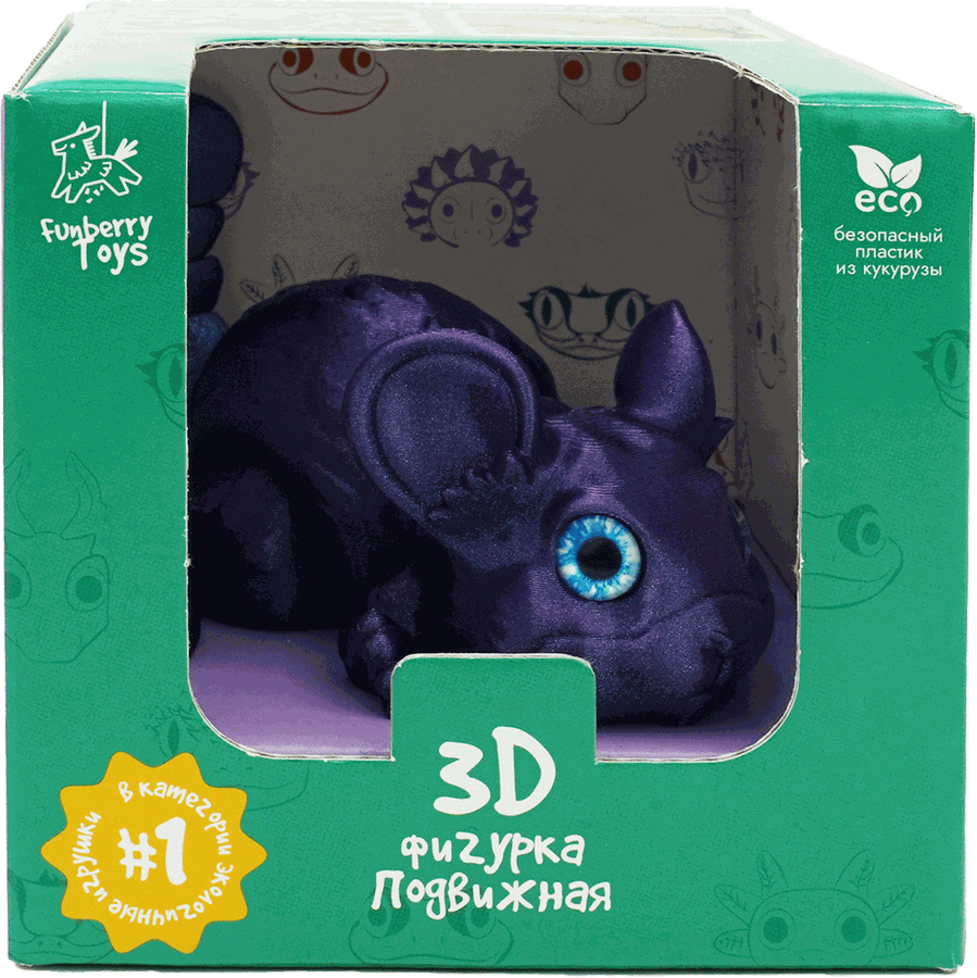 Игрушка FUNBERRY TOYS 3D вид 2, в ассортименте, Арт. 5002, предпросмотр