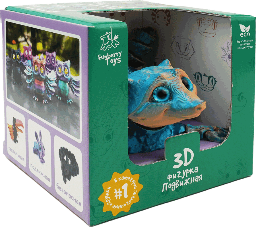 Игрушка FUNBERRY TOYS 3D вид 3, в ассортименте, Арт. 5003, превью
