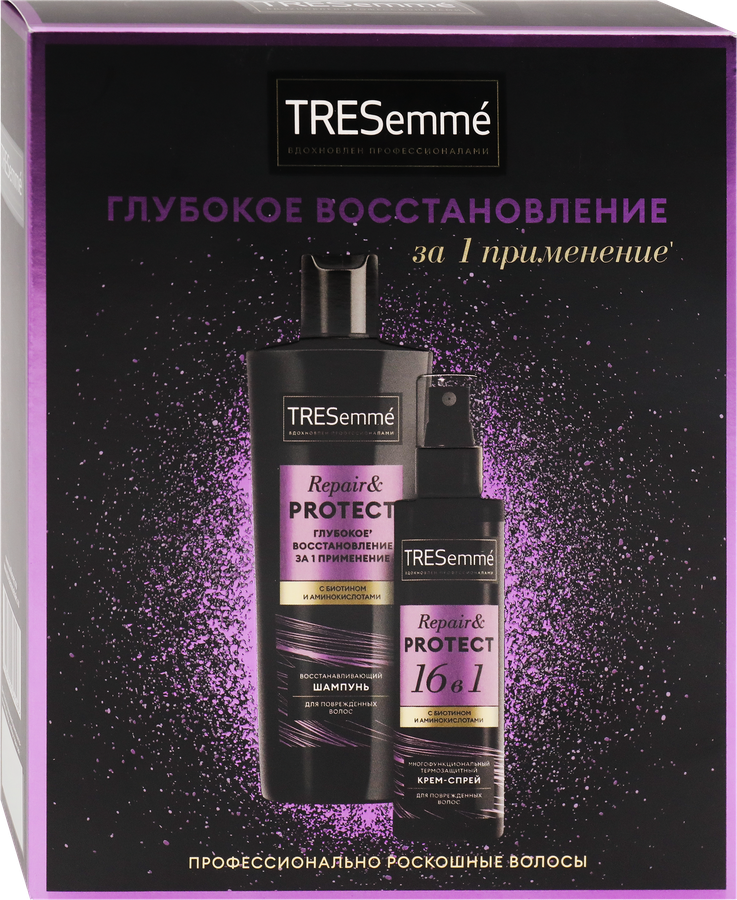 Набор подарочный женский TRESEMME Repair&Protect: Шампунь, 230мл+Спрей для волос, 190мл, превью