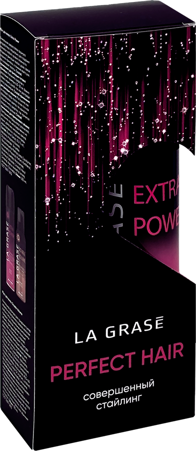 Набор подарочный женский LA GRASE Perfect Hair Extra Power Лак для волос, 250мл+Мусс для волос, 150мл, превью