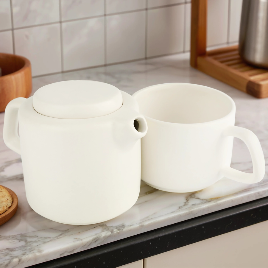 Набор чайный HOMECLUB Tea Time, 2 предмета, керамика, Арт. KS8524013, превью