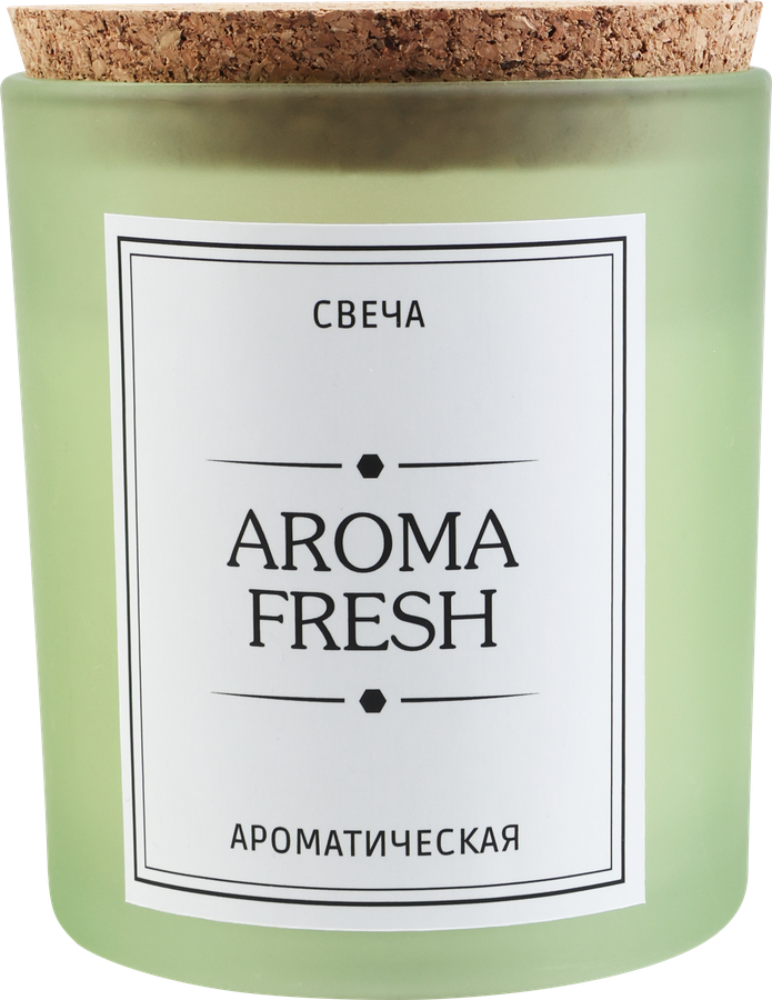 Свеча HOMECLUB Aroma Fresh, воск, Арт. AMCH-3, предпросмотр