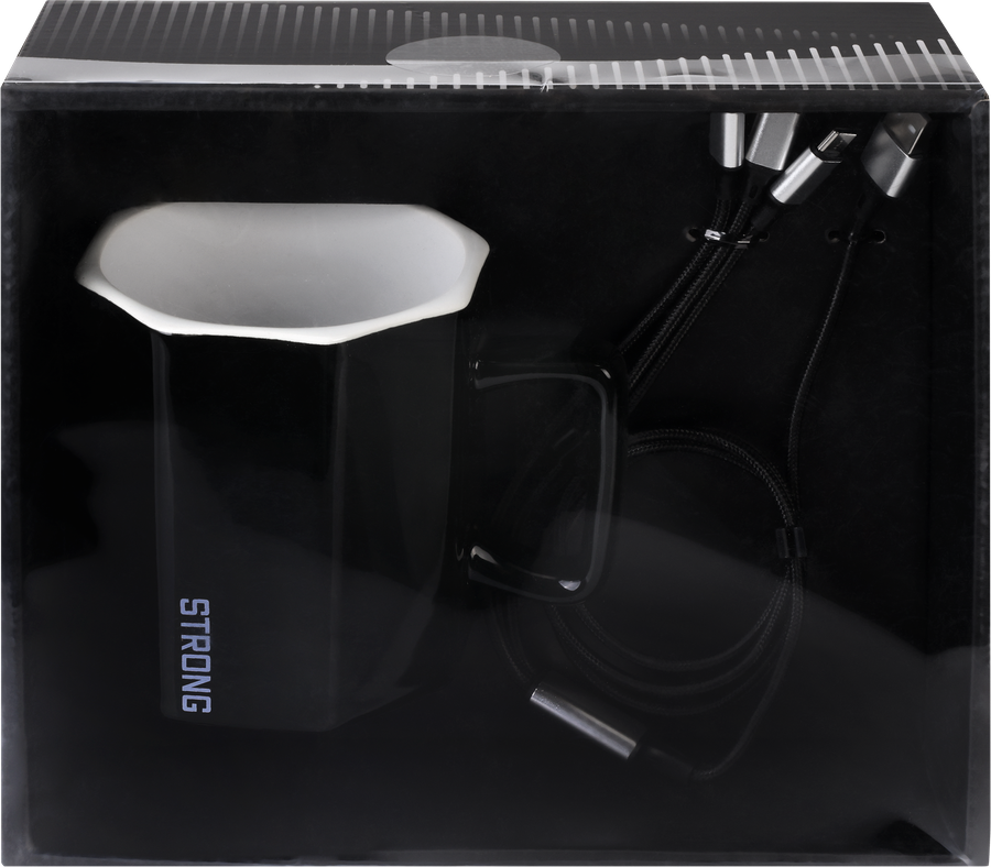 Кружка HOMECLUB с USB-кабелем 450мл,керамика, Арт. BC-N0235, превью