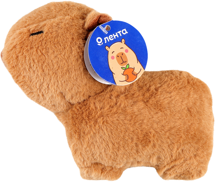 Игрушка мягкая Капибара, 14см, Арт. 3333225, предпросмотр