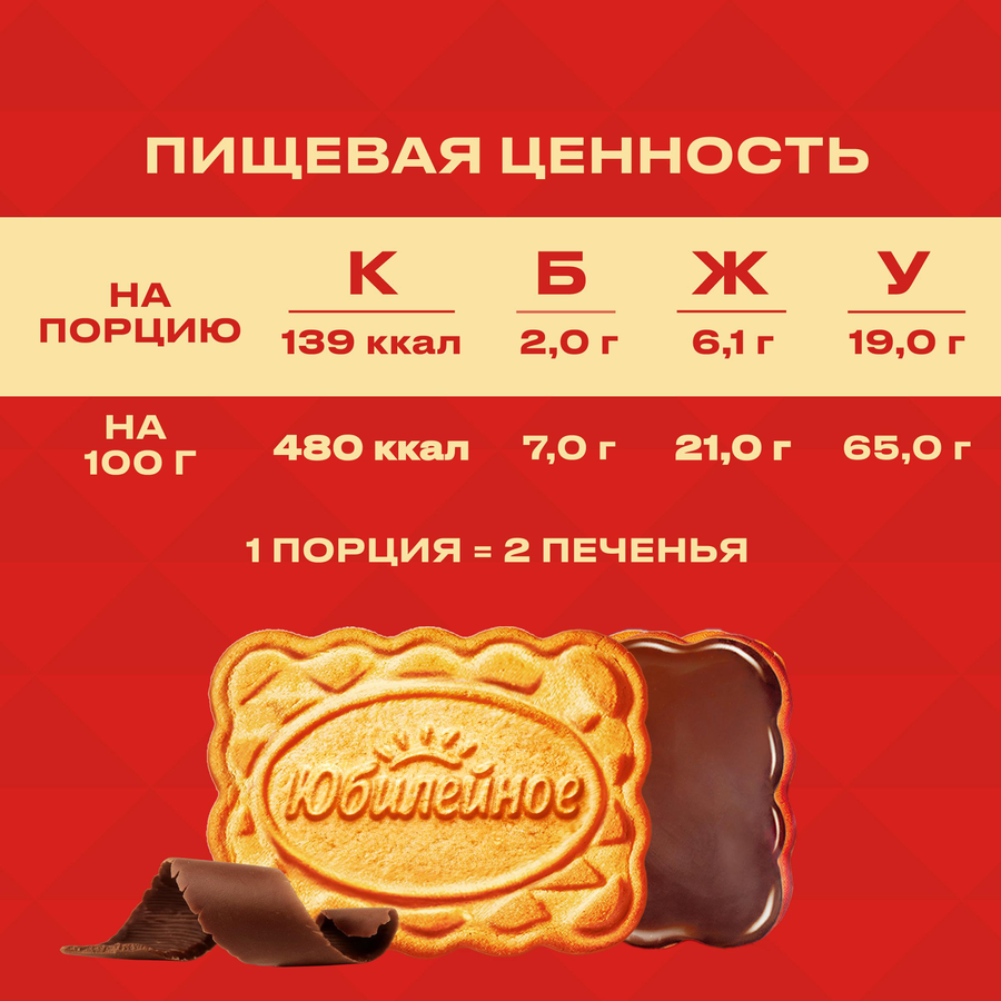 Печенье ЮБИЛЕЙНОЕ Новогодняя серия, молочное с глазурью, 348г, предпросмотр