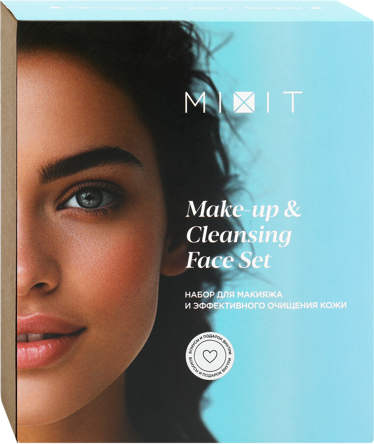 Набор для макияжа глаз MIXIT Your Skin Средство двухфазное 100мл+Тушь, предпросмотр