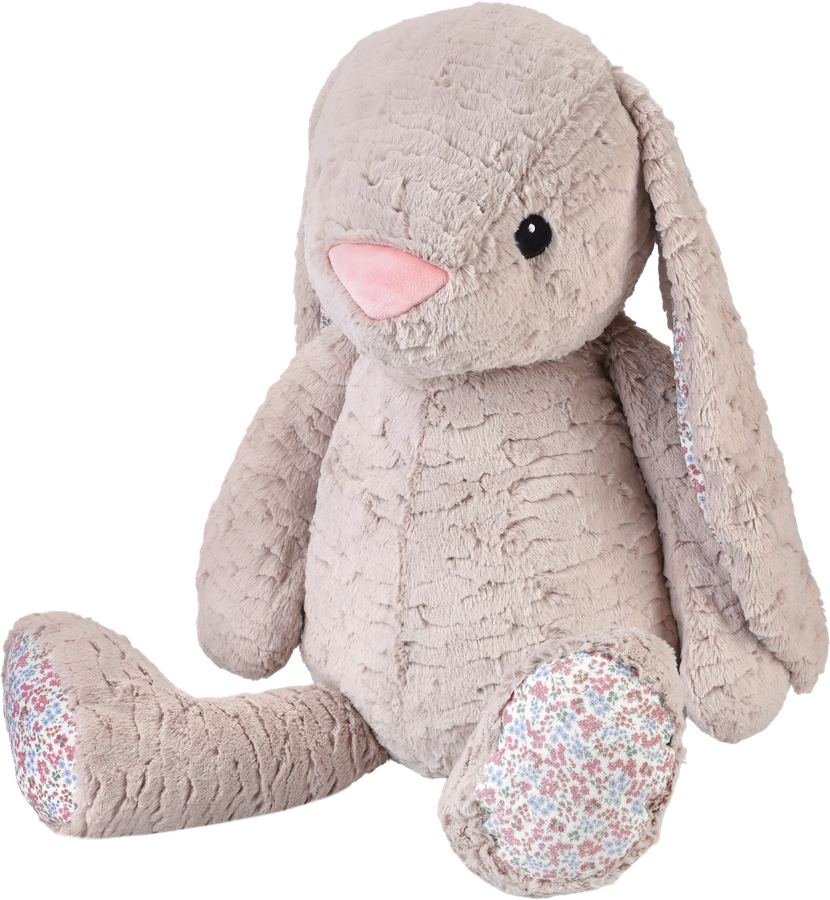 Игрушка мягкая BIGGA Зайчик 80см, Арт. DT80, предпросмотр
