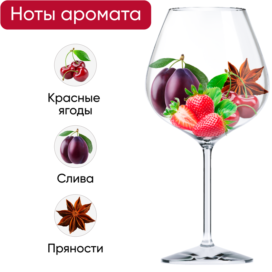 Вино FLEUR DE LA REINE красное полусладкое, 0.75л, предпросмотр