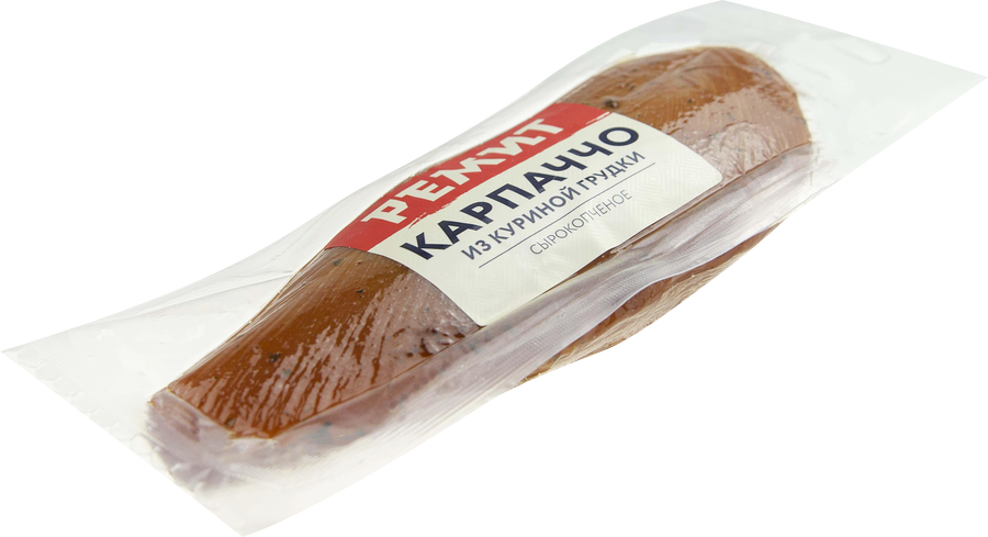 Карпаччо сырокопченое из мяса птицы РЕМИТ, весовое, превью