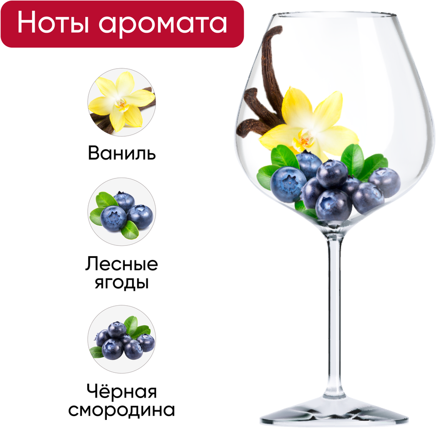 Вино PINWINO REY Каберне Совиньон красное сухое, 0.75л, предпросмотр
