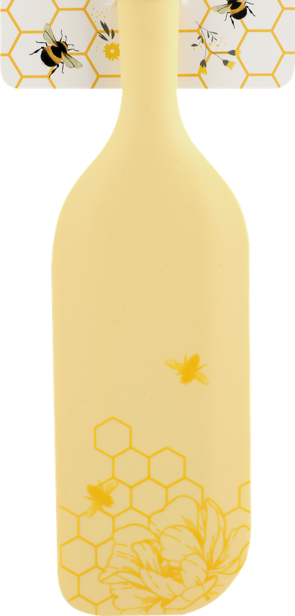 Лопатка для блинов HOMECLUB Bee Honey, широкая 27см, силикон, Арт. FO-S3, превью