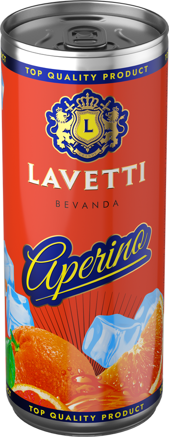 Сидр LAVETTI со вкусом аперино фруктовый ароматизированный газированный сладкий пастеризованный фильтрованный, 0.25л, превью