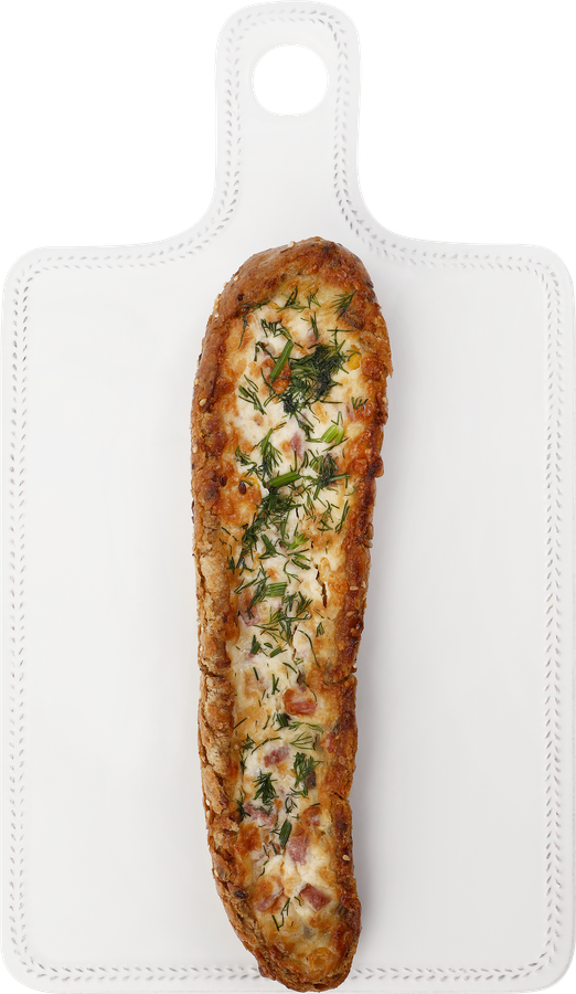 Горбушка с кукурузой и сервелатом, 150г, превью