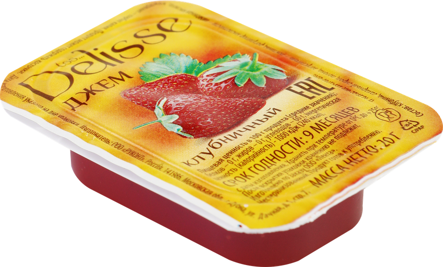 Джем DELISSE Клубника, 20х20г, превью