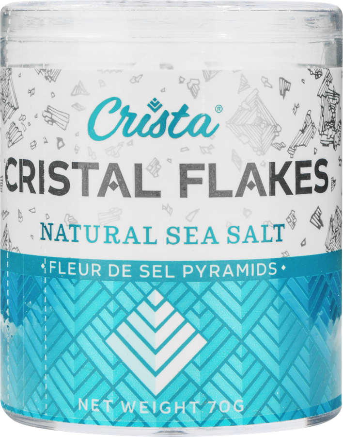 Соль морская CRISTA Flakes, 70г, превью