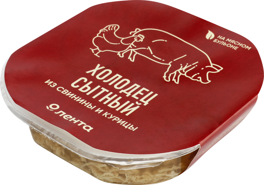 Холодец из свинины и курицы ЛЕНТА Сытный, 400г, превью