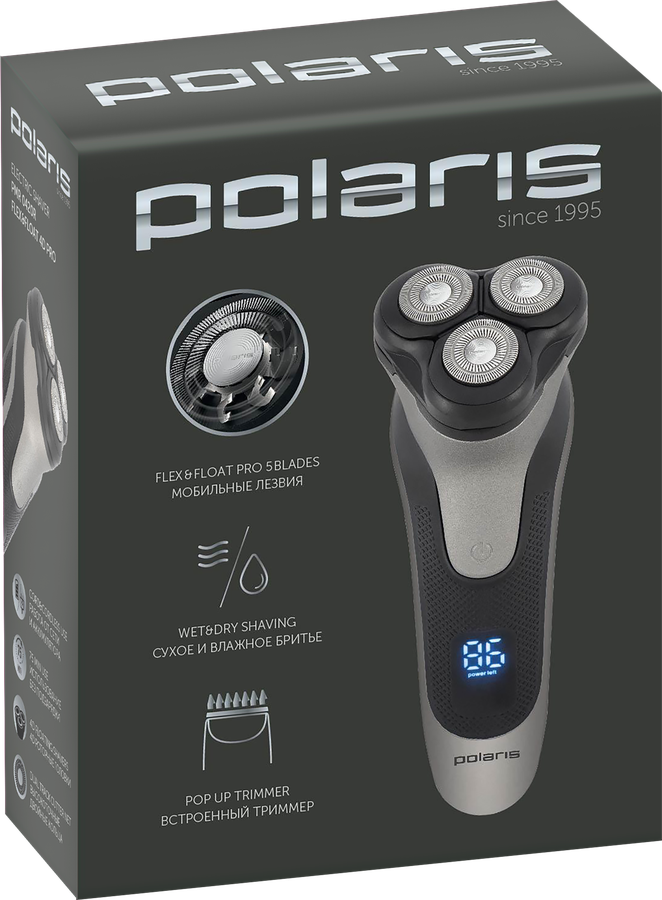 Бритва POLARIS, Арт. PMR 0420R/PMR 0415R, предпросмотр