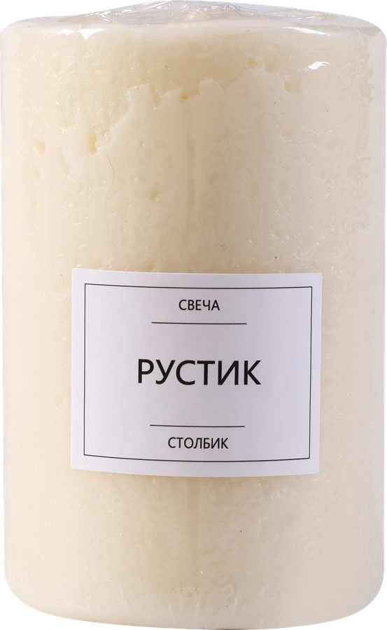 Свеча HOMECLUB столбик рустик, 9х6см, предпросмотр