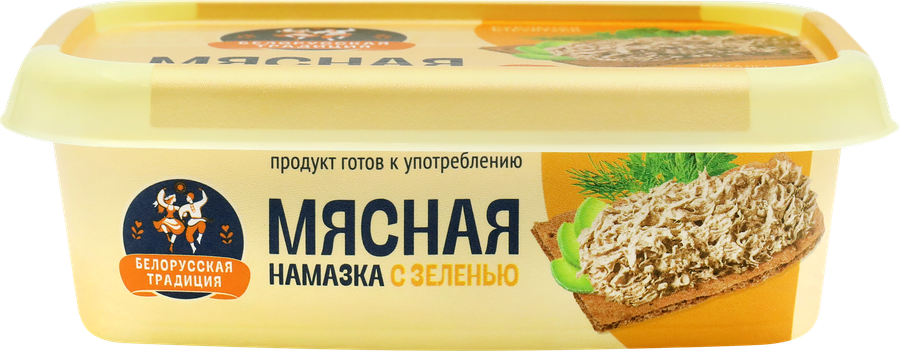 Намазка мясная БЕЛОРУССКАЯ ТРАДИЦИЯ с зеленью, 150г, превью