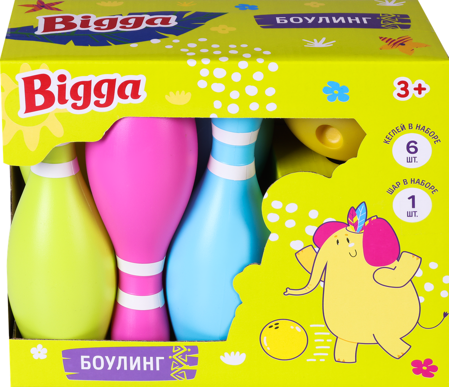 Набор игровой BIGGA Боулинг, Арт. B1044627, превью