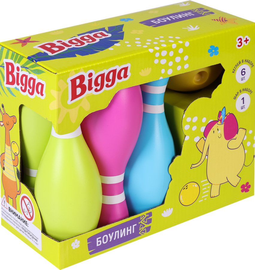 Набор игровой BIGGA Боулинг, Арт. B1044627, превью