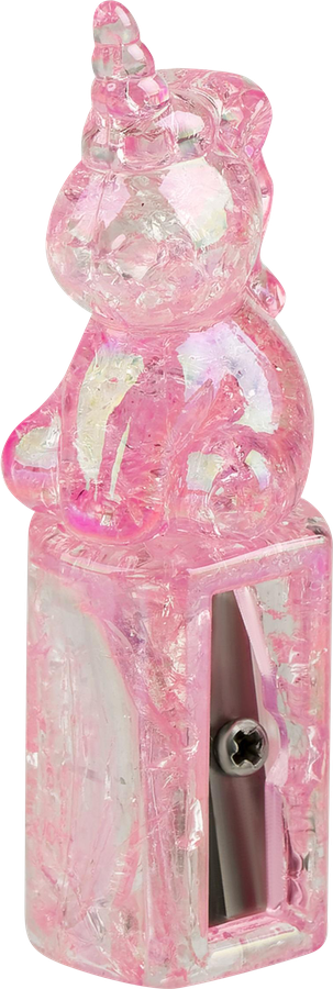 Точилка MESHU Cute unicorn пластиковая, 1 отверстие, в ассортименте, превью