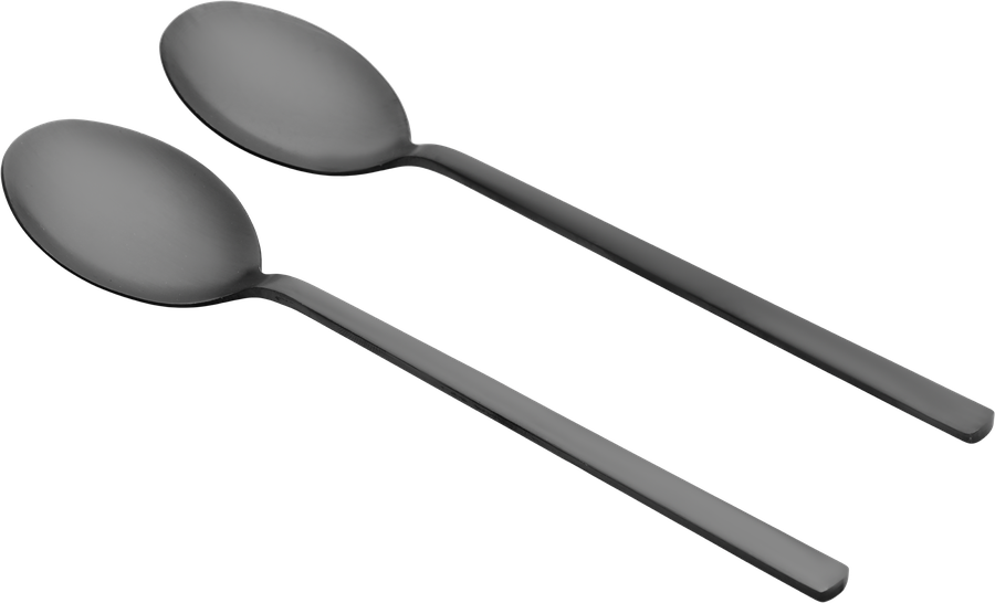 Набор ложек столовых HOMECLUB Matt Black, нержавеющая сталь, Арт. SD-s1, предпросмотр