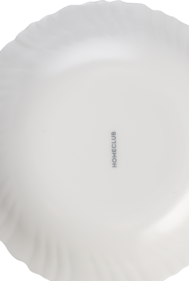 Набор суповых тарелок HOMECLUB Clean, 21,5см, стекло, Арт. LHSP85, превью