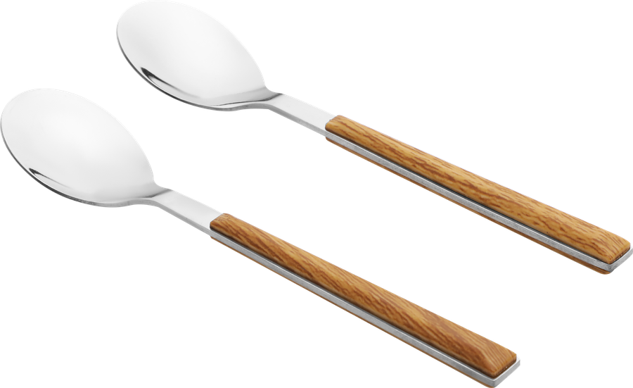 Набор ложек чайных HOMECLUB Wood, нержавеющая сталь, пластик, Арт. SF190927, предпросмотр