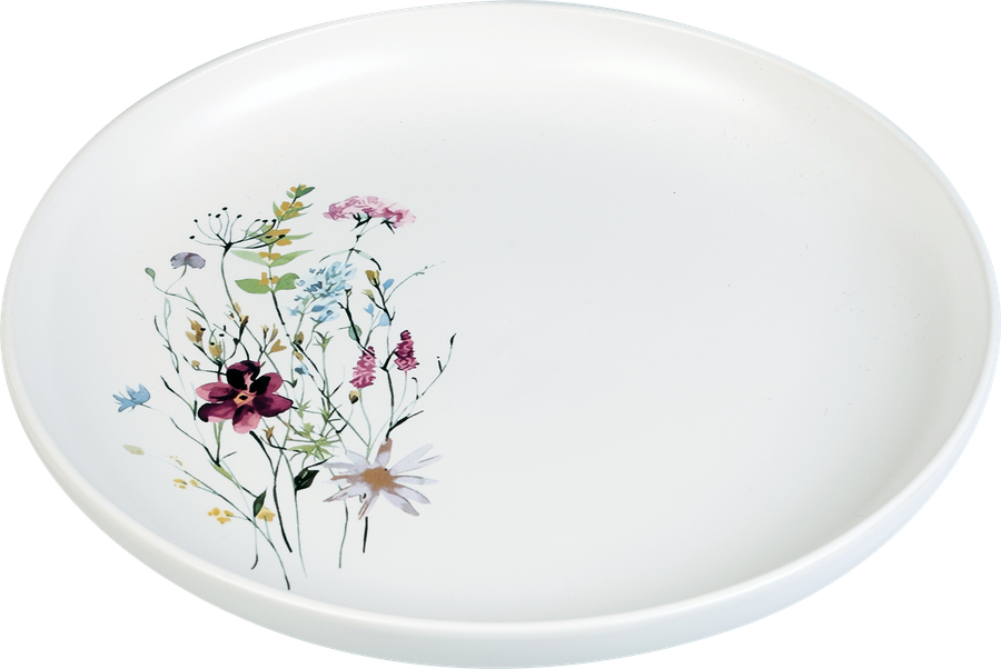 Тарелка десертная HOMECLUB Flowers, 20см, керамика, Арт. 96E-048-S, превью