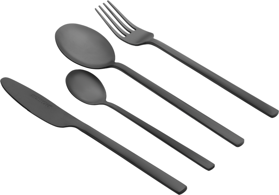 Набор ножей столовых HOMECLUB Matt Black, нержавеющая сталь, Арт. SD-k1, превью