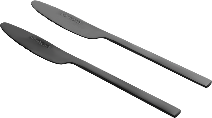 Набор ножей столовых HOMECLUB Matt Black, нержавеющая сталь, Арт. SD-k1, предпросмотр
