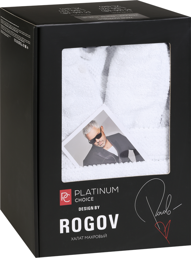 Халат махровый женский PLATINUM CHOICE р. XL (54), Арт. PcbathW54, превью